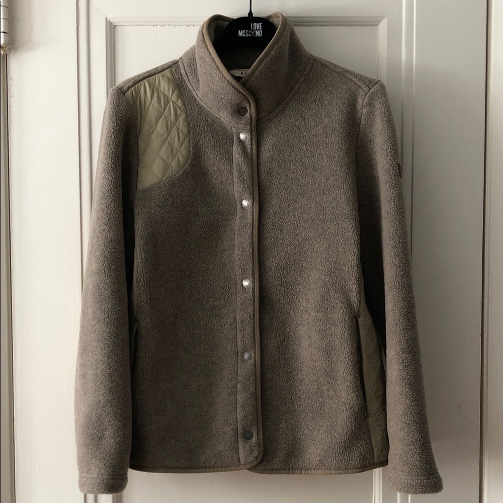 Aigle Sherpa Jacket with Quilted Detail